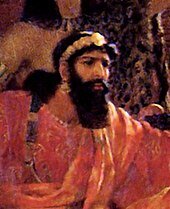 King Xerxes has Vashti as wife