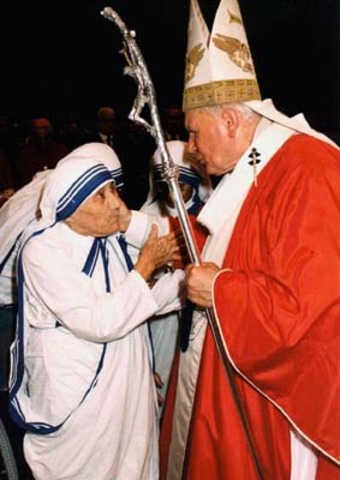 Mother Teresa awarded Peace Prize