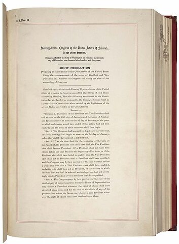 Adoption of amendments