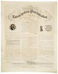 The Emancipation Proclamation