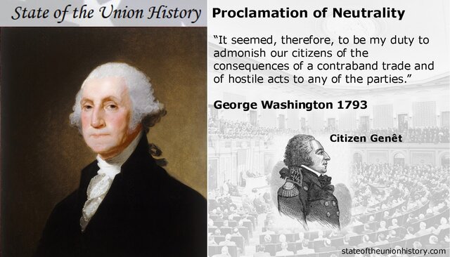 Washington's Proclamation of Neutrality.