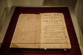 thomas paine's common sense published