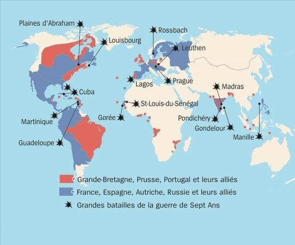 Conflit entre la France et la GB