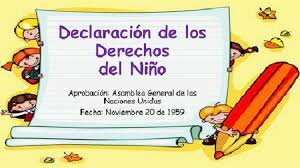 Declaración de los derechos del niño