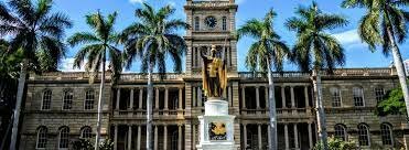 Construction of Iolani Palace
