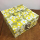 Vintage flower floral mid century hawaiian lock box