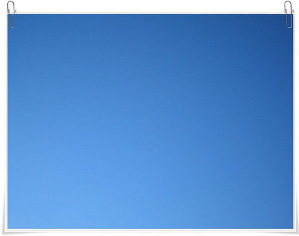 It was Clear and Sunny