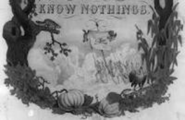 The Rise of the Know Nothings