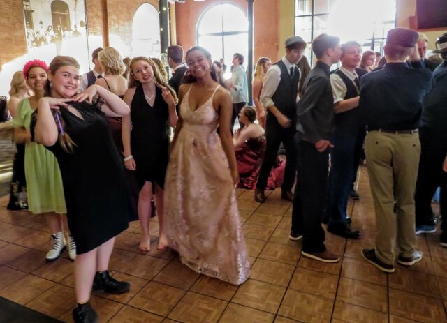 Crashed my friends prom