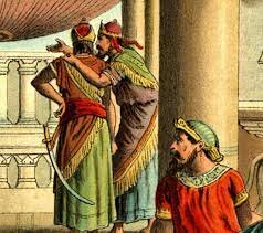 Mordecai saves the king's life