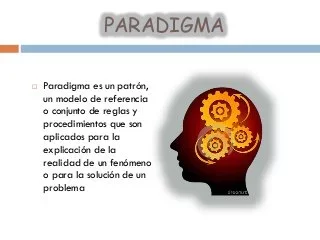 Teorías, paradigmas y enfoques