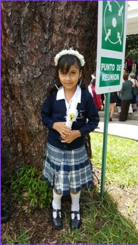 HICE MI PRIMERA COMUNIÓN