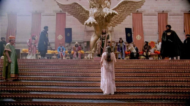 Esther goes into the king's presence