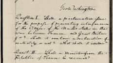 Washington’s Proclamation of Neutrality