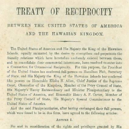 The Reciprocity Treaty
