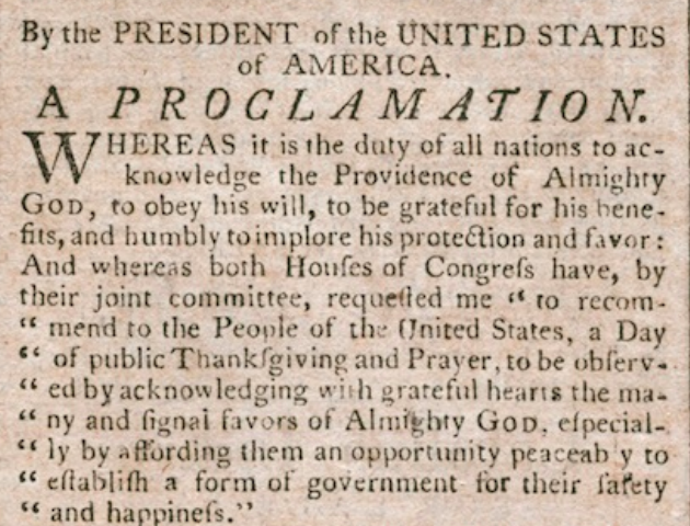 Washington’s Proclamation of Neutrality