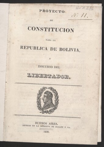 Redacción de la constitución de Bolivia