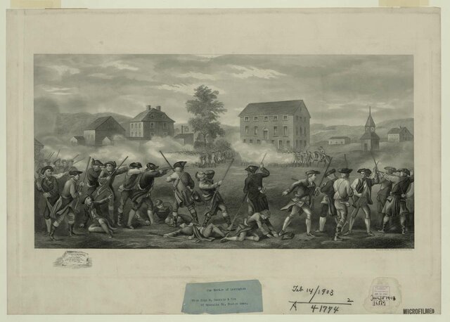 Battles of Lexington and concord
