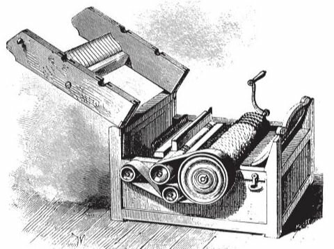 The invention of the cotton gin