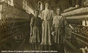 In 1842 a law Law banned children under 10 from working underground.