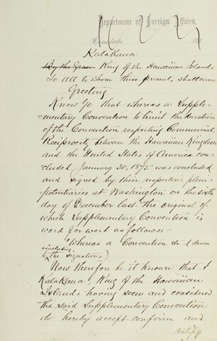 The Reciprocity Treaty