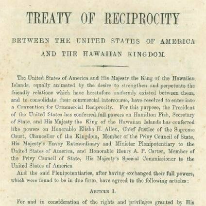 The Reciprocity Treaty