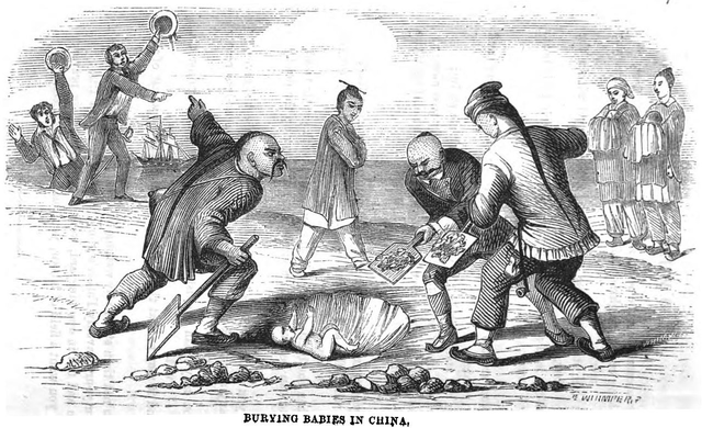 Antique practice of infanticide