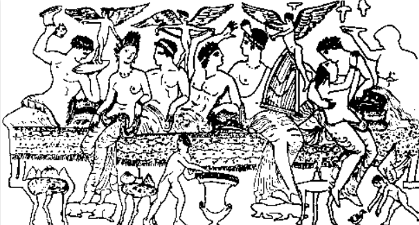 CHILDREN DURING ORGIES