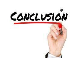 Conclisiones