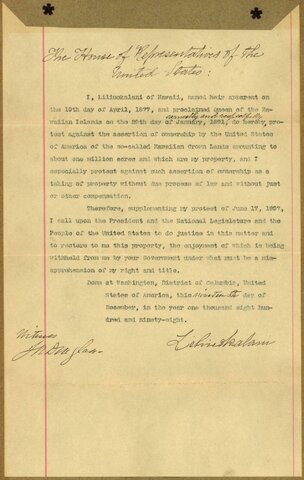 The Queen's New Constitution