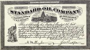 John D. Rockerfeller creates standerized oil
