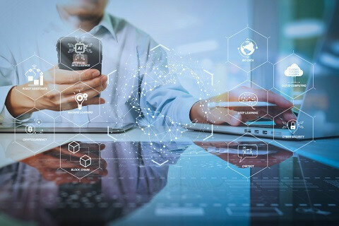 Paso de una red de investigación militar a una red civil (1983-1995)&nbsp;