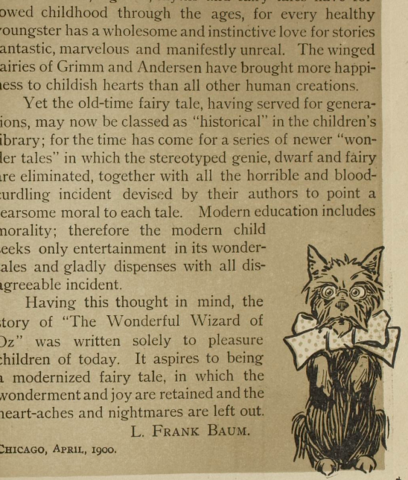 The Wizard of Oz (Book) is Published