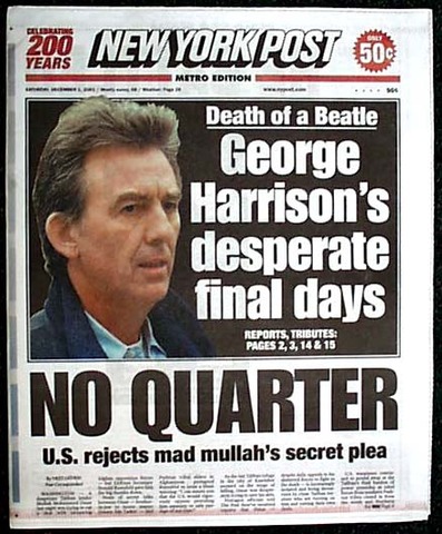 George Harrison's Death