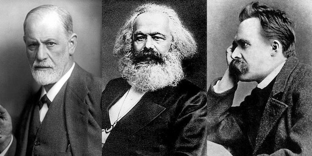 Marx, Nietzsche y Freud