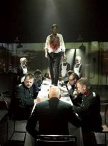 Banquo's Ghost Haunts Macbeth at the Feast