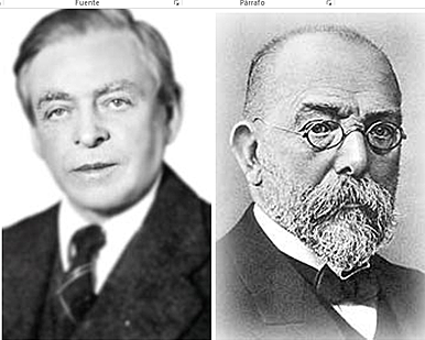 Robert Koch y Casimir Funk