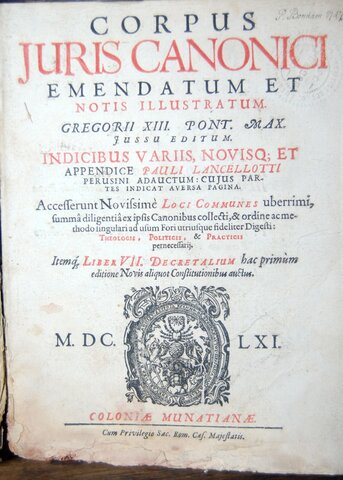 Corpus Iuris Canonici