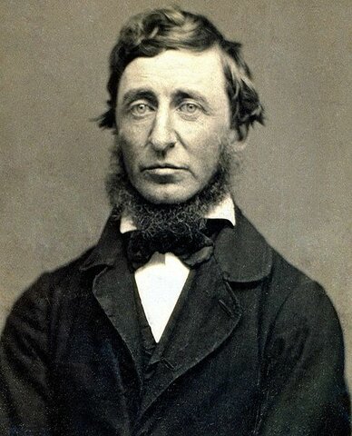 1849, Henry David Thoreau