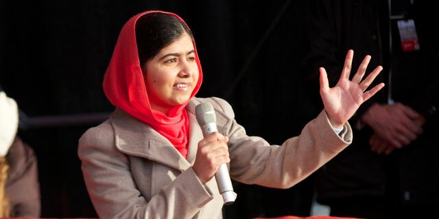 2014, Malala Yousafzai