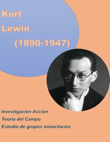Kurt Lewin funda la investigación-acción