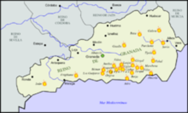Cominza la rebelión morisca de las Alpujarras