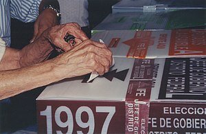 Elección intermedia 1997