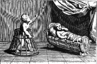 Standing-Cage and Cradle With Straps