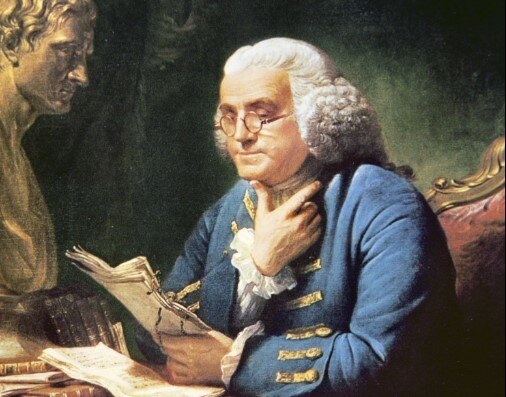 Siglo XVIII Benjamin Franklin, 1726