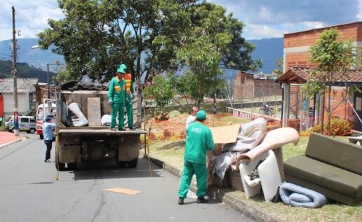 Recolección de Colchones Viejos Ituango Antioquia.