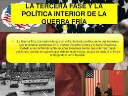 La coexistència pacífica. Equilibri del terror