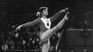 Olga Kórbut comença a fer gimnàstica