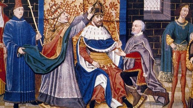 Carlo Magno inconronato imperatore