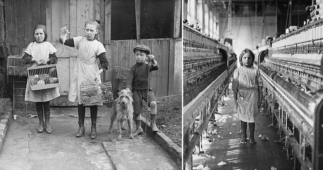 Pre industrialization: children as "machines"